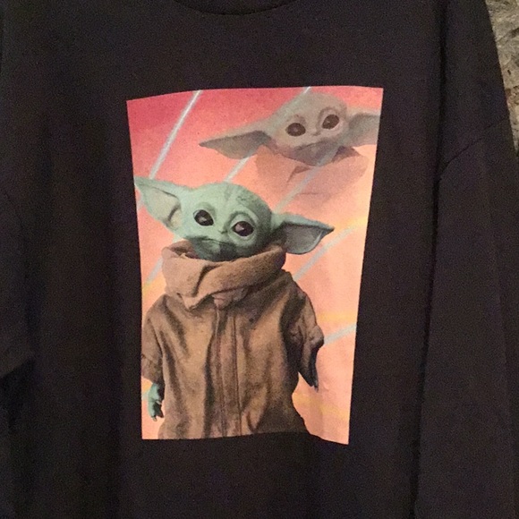 NWT Baby Yoda Long Sleeve - Picture 2 of 3